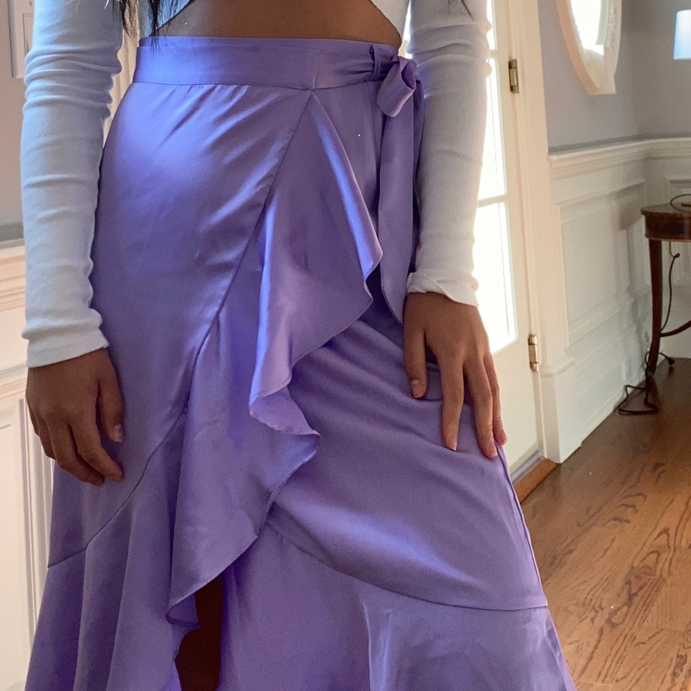 Lilac ruby and Jenna maxi skirt size medium